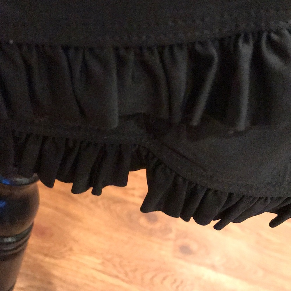 LIME RICKI ruffle wrap SKIRT - Picture 4 of 5